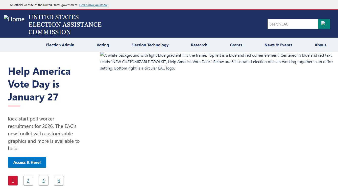 Home U.S. Election Assistance Commission